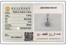 100% Real D Color Moissanite Pendant Necklace GRA Certificate for Women Wedding Bridal S925 Sterling Silver Fine Jewelry