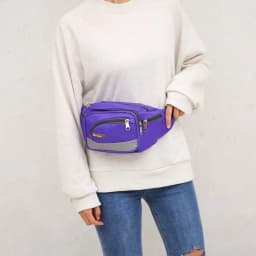 Fashion Multilayer Women Waist Packs Large Capacity Waterproof Chest Bag Hip Bum Wear Resistant Fanny Bag