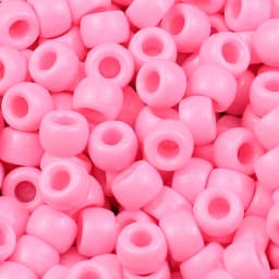 500g/Bag About 1850pcs 6x9mm Acrylic Large Hole Pony Beads For Jewelry Making Friendship Bracelets Key Chains Crafts Accessories