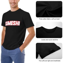 SUMESHI - Oikawa T-Shirt vintage kawaii clothes summer clothes designer shirts funny t shirts men