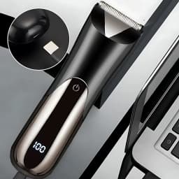 Trimmer Shaver For Man Electric Beard Whisker Sideburns Razor Electric USB Rechargeable Li-ion Battery Display Body Hair Removal