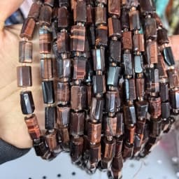 Natural Cylinder Stone Bead Colorful White Jaspers Quartzs Tube Charms Beads For Jewelry Making Diy Bracelets Necklace