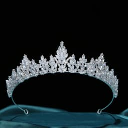 Wedding Crowns For Bride Cubic Zirconia Princess Queen Bridal Tiara Crown For Women Party Prom Wedding Hair Jewelry Headdress