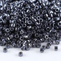 10g/tube Imported MIYUKI Metal Series DB11/0 Delica Beads Jewelry Accessories Imported from Japan, Suitable for Various DIY Brac