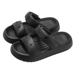 EVA Women Sandals Summer Increased Height Thick Bottom Sandals Comfortable Soft Indoor Outdoor Sandals