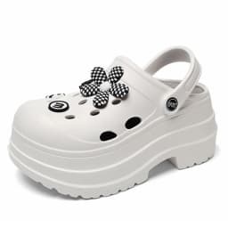 Women Chunky Platform Sandals Summer Garden Shoes Fashion Slippers Beach Non Slip High Quality Bathroom Bedroom Orginal Shoes