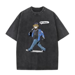 Washed Vintage Rapper Kendrick Lamar Album Merch T-shirts Men's Clothing Hip Hop Retro Oversized T-shirt Fashion Trend Tee Shirt