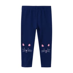 2 3 4 5 6 7Y Girls Leggings Cotton Girl's Trousers Girls Pants Skinny Print Cartoon Pattern Kids Children Leggings Trousers