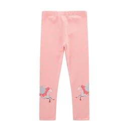 2 3 4 5 6 7Y Girls Leggings Cotton Girl's Trousers Girls Pants Skinny Print Cartoon Pattern Kids Children Leggings Trousers