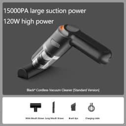 9500PaWireless Handheld Vacuum Cleaner Large Suction Car Vacuum Cleaner Household Mini Pet Hair Vacuum Cleaner Pet Hair Absorber
