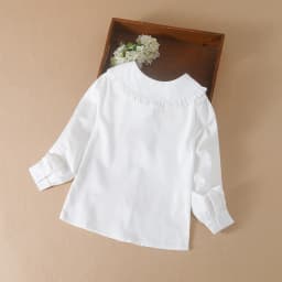 Girls Shirt Delightful White Embroidered Blouse Specifically Designed for Girls Aged 5 to 12 Years Old