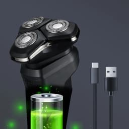 Men's Advanced Rotary Shaver, USB Charging, Ergonomic Design, Suitable as a Gift for Him