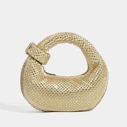 New Small Niche Design Diamond Dumpling Handbag Women's Socialite Style Evening Event Casual Versatile Handbag Water Diamond Bag