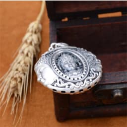Retro Relief Demons Buddhas Pendant For Men Jewelry Blessing Amulet Necklace Male Female Choker Accessories