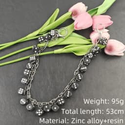 2026 New Model DIY Lucky Colorful Dice Pants Chain Fashionable Men And Women One's Waist Luxury Accessories Hip Hop Key Chain
