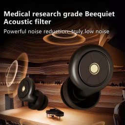 Waterproof Silicone Earplugs Powerful Filter Sound Insulation Ultra Quiet Sleep Noise Reduction Learning Exercising Sleeping