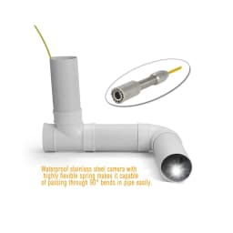 Accessories 17mm/23mm Camera Head for Pipe Inspection Camera SYANSPAN Drain Sewer Pipeline Industrial Endoscope IP68 Waterproof