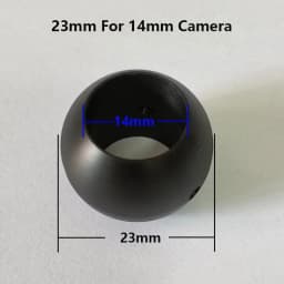 45 80mm For 23mm, 25mm For 17mm, 23mm For 14mm Skid Bracket Inspection Sewer Pipeline Endoscope Camera Head Protective Wheels