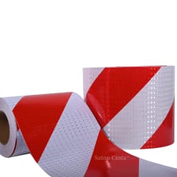 15cm/20cm*1M Reflective Adhesive Tapes Strong Reflection White-red Hazard Warning Reflectors Waterproof Safety Sticker For Truck