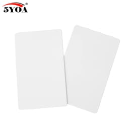 5YOA 10/20/50/100/200pcs EM4305 T5577 Blank Card RFID Chip Cards 125 khz Copy Rewritable Writable Rewrite Duplicate 125khz