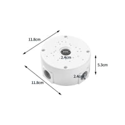 CCTV Camera Junction Box Cable Deep Base For Dome/IP Camera Waterproof Mount Bracket