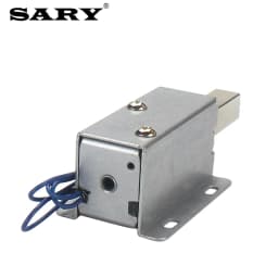 DC12V electromagnetic lock extended latch electric lock small drawer cabinet door lock