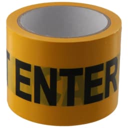 Non-Adhesive Red Danger Tape Widely used 7.5cm*100M Roll Caution Barrier Tape Safety Warning Tape Danger Construction