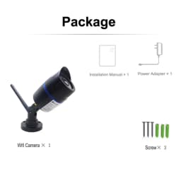 1080P 5MP Security Protection Wifi Camera Video Surveillance HD Wireless Cctv IP Waterproof Audio Infrared ONVIF JIENUO