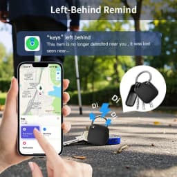 1/2/ 4pcs Anti-lose Security Finder Tracker Smart Tag for Apple Find My Bluetooth GPS Tracker For Luggage Key IOS MFi Finder