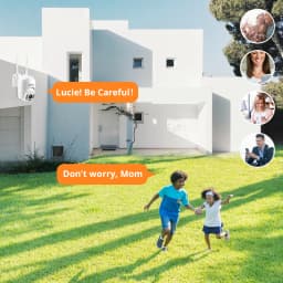 5MP Wifi PTZ IP Camera 5x Digital Zoom AI Human Detection Outdoor Wireless Surveillance CCTV IP Camera Security Protection ICSee