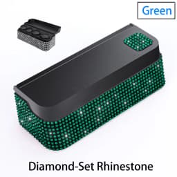 Black 4 Slots Coin Dispenser In Car Coin Holder Sorter Collector With Spring Mini Portable Storage Safe Box For Shop Outdoor Car