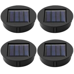 Solar Light Replacement Top Solar Panel Outdoor Hanging Solar Lanterns Parts Waterproof Garden Lighting Accessories