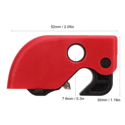 Circuit Breaker Lock Device Circuit Breaker Lockout Device Clamp On Safety Lock Set Kit for Industrial Chemical Power