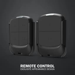 Multi-frequency 280-868MHz Garage Door Opener Remote Control Gate Opener 433MHz Handheld Transmitter With Car Sun Visor Clip
