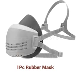 21in1 Dust Mask Carbon Filter Cotton Respirator Half Face Dust-Proof Anti Industrial Construction Dust Haze Fog Safety Gas Mask