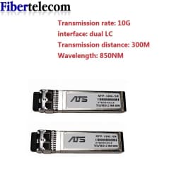 10G SFP+ Duplex LC SFP Module Multi-Mode 850nm 300m SFP-10G-SR for Cisco/Mikrotik/Huawei Switch Full Compatible