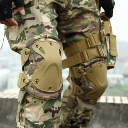 Tactical Protector Military Army Outdoor Tactical Protective Gear Set 4 Knee/Elbow Pads Outdoor Cycling Hiking Protection Sports