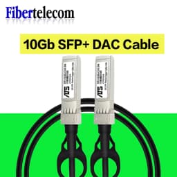 10G SFP+ Direct Attach Passive Copper Cables DAC Cable Direct Attach Passive Cable 0.5-10M for Cisco Huawei MikroTik Switch