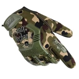 Men's Full Finger Protective Gloves - Training & Fighting Camouflage Gloves for Outdoor Bicycle Riding & Tactical Use