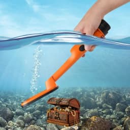 TC-120 Metal Finder Metal Detector Hand Held Pulse Pinpointer Induction Diving Treasure Waterproof Metal Detector
