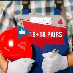 Hand Working Gloves Safety Grip Protection Work Gloves Men Women BBQ Thick Cotton White(Pack of 12 Pairs)