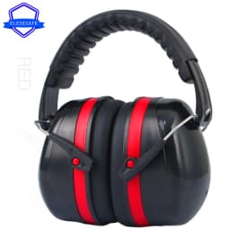 High Quality Anti-Noise Reduction Adjustable Headphone SNR-35dB Safety Earmuffs For Study Sleeping Woodwork Hearing Protection