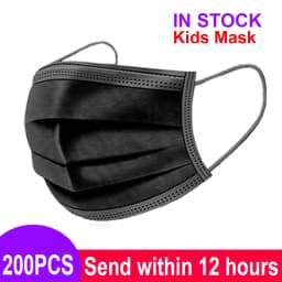 Fast Delivery Child Masks Disposable Kids Face Mask mascarillas Children Safety Dust Protection Mask 3 Layer Ply Non-wove masque