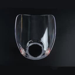 2pcs 6898 Face Shield For 3M 6800 Gas Gask Protective Screen Replace Accessory Personal Security Protection Equipment