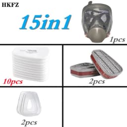 6800 Gas Mask Anti-Fog Full Face Respirator Industrial Painting Spraying Respirator Safety Work Filter Formaldehyde Protection
