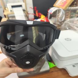 Goggles Full Face Hd Transparent Fog-proof Sand-proof Electric Welding Protective Glasses Versatile Breath-proof Windproof Mask