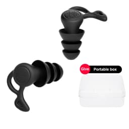 Anti Noise Silicone Earplugs Swimming Ear Plugs Isolation Interference For Work Sleeping Surf Soft Comfort Ear Protector
