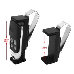 Car Sun Visor Clip Holder Gate Remote 47-68mm for Garage Door Control Car Keychain Barrier Universal Opener Quick Installation