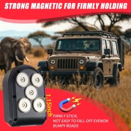 Magnetic Key Box for Under Car With 5 Magnet,Magnet Key Box Hide a key Outside Magnetic Key Hider for Hiding for Vehicles
