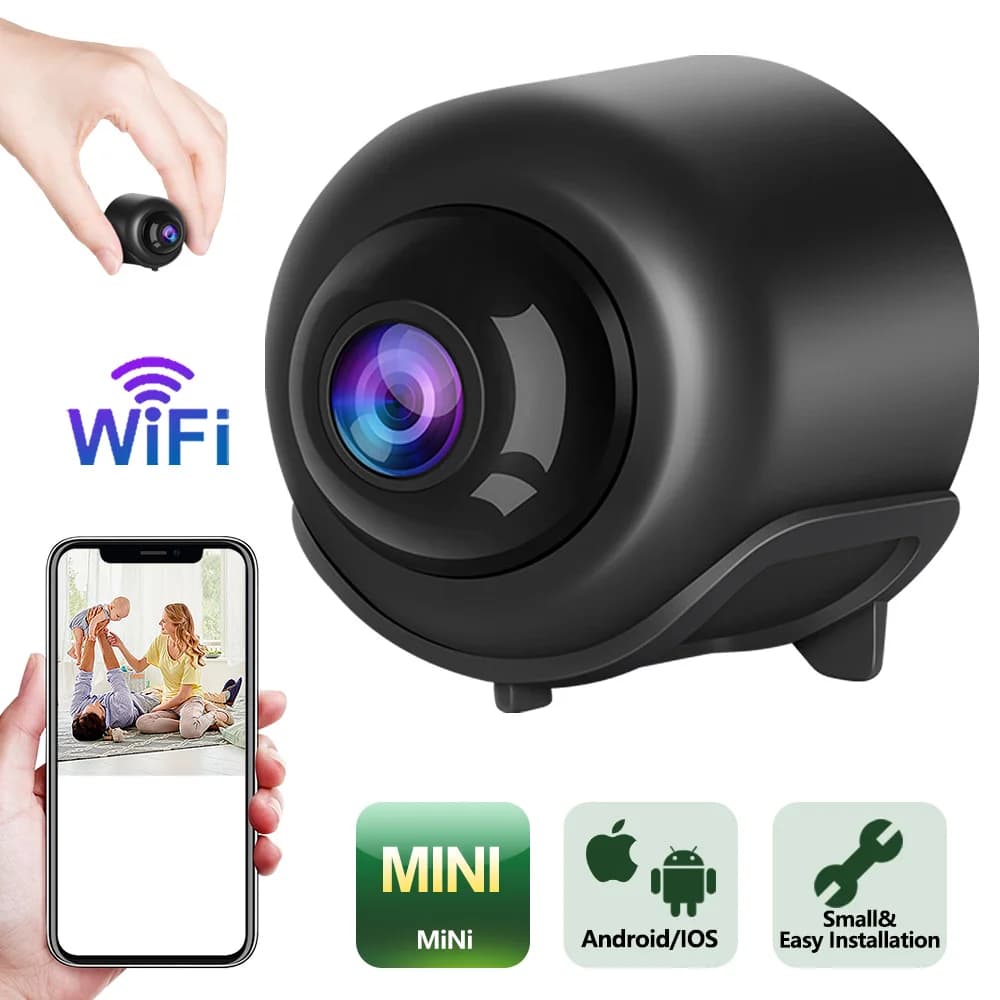 X5 Mini Camera Wifi Camera Clear Night Vision Lightweight Portable Premium Cams Motion Detection Surveillance Camera